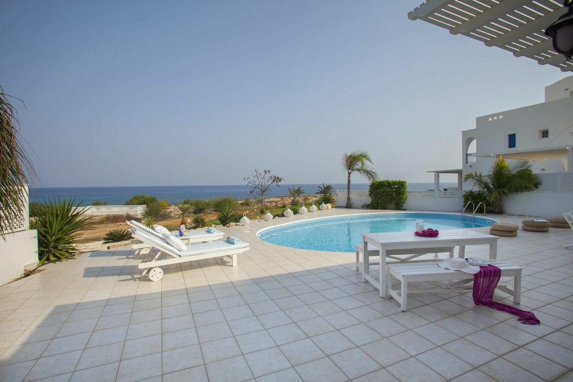 Mimoza Seafront Villa Протарас Екстер'єр фото
