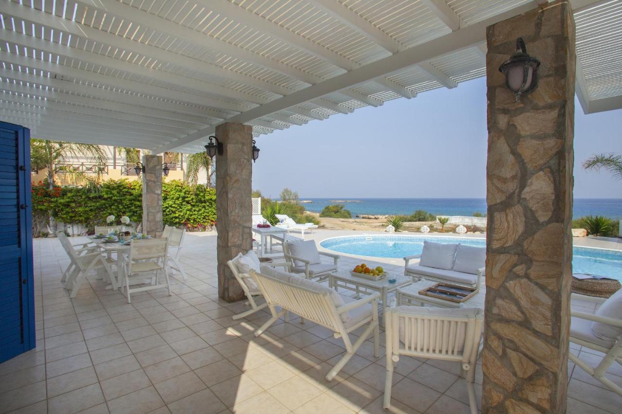 Mimoza Seafront Villa Протарас Екстер'єр фото