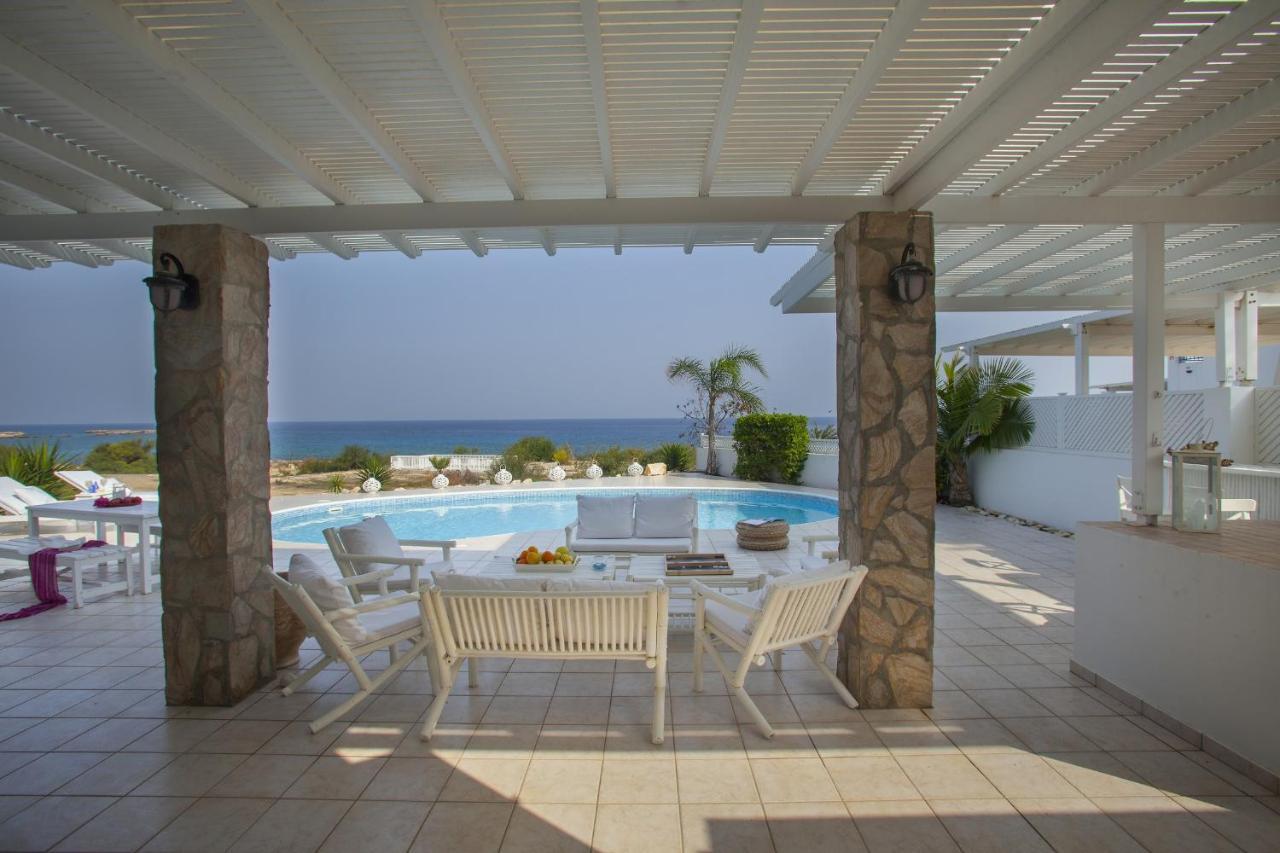 Mimoza Seafront Villa Протарас Екстер'єр фото