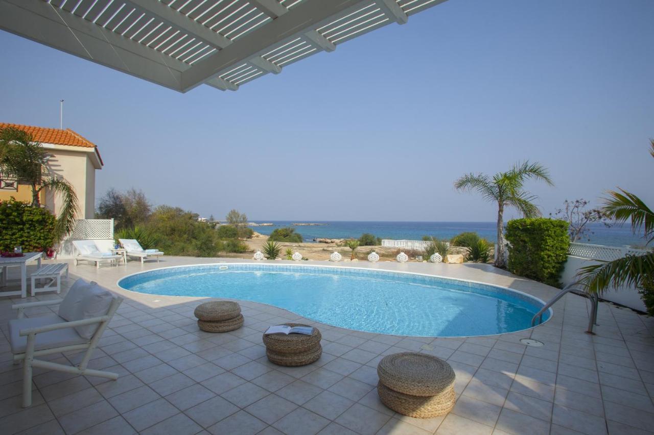 Mimoza Seafront Villa Протарас Екстер'єр фото