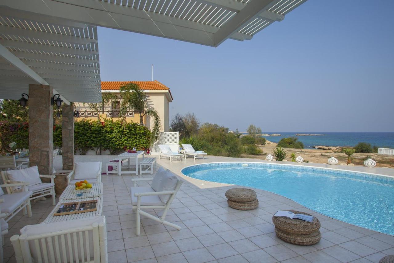 Mimoza Seafront Villa Протарас Екстер'єр фото